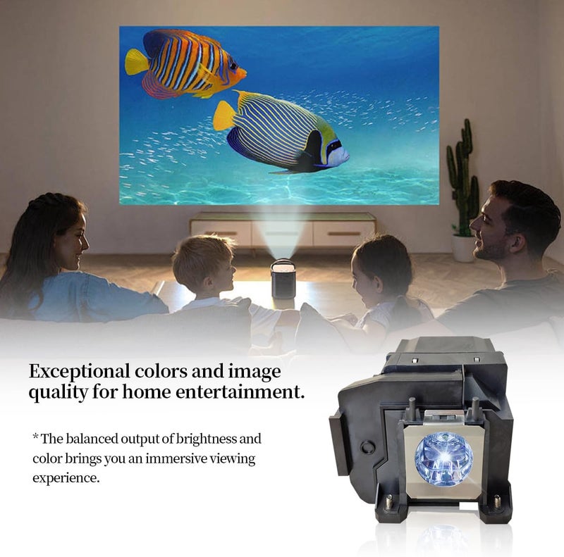 SORNEICDR ELP LP85 Replacement Projector Lamp Bulb Compatible with Epson PowerLite Home Cinema 3000 3100 3200 3500 3600e 3700 3800 3900 EH-TW6700 EH-TW6600W EH-TW6600 EH-TW6800 Projectors - Image 5